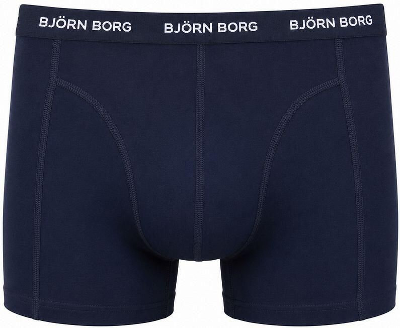Björn Borg boxershorts blauw donkerblauw (set van 3) - Foto 5