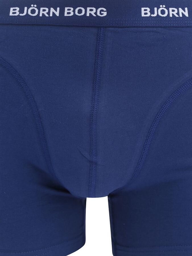 Björn Borg Boxers 3Pack Donkerblauw Lichtblauw - Foto 4