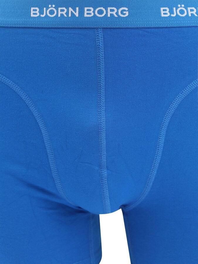 Björn Borg Boxers Cotton Stretch 5-Pack Blauw grijs - Foto 5
