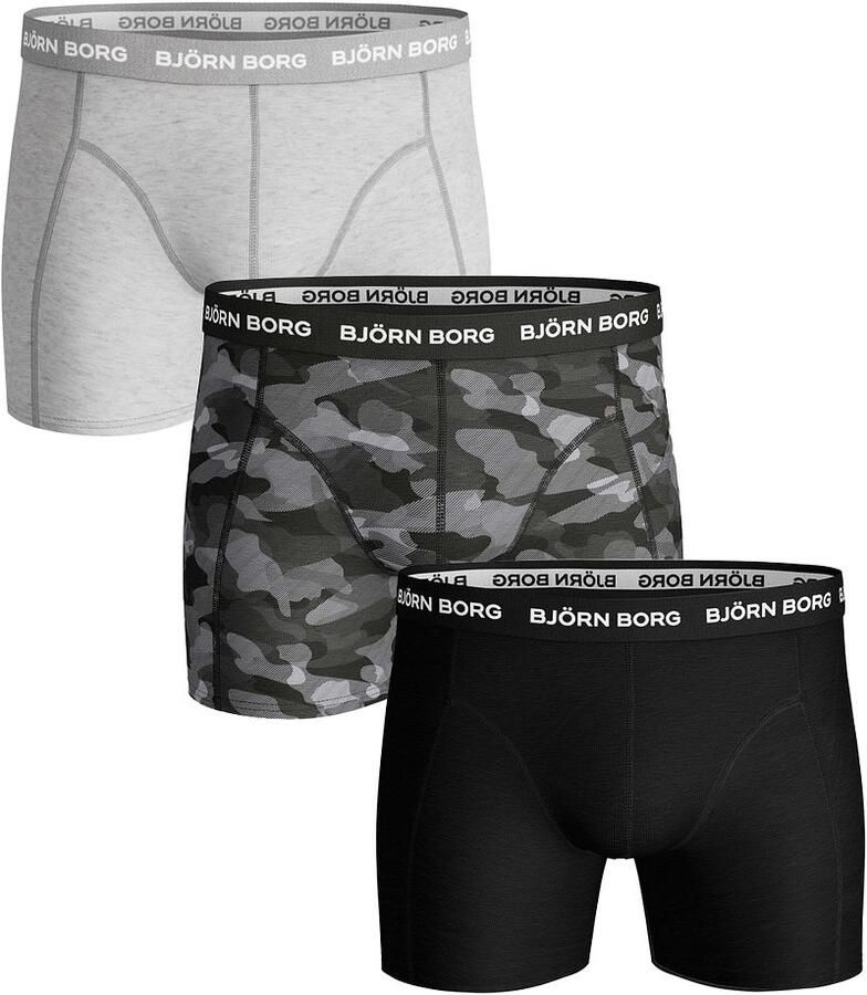 Bjorn Borg Björn Borg Shadeline Sammy Boxershorts (3-pack)