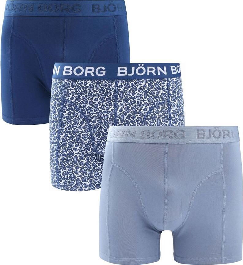Björn Borg Boxers 3Pack Stretch Blauw - Foto 5