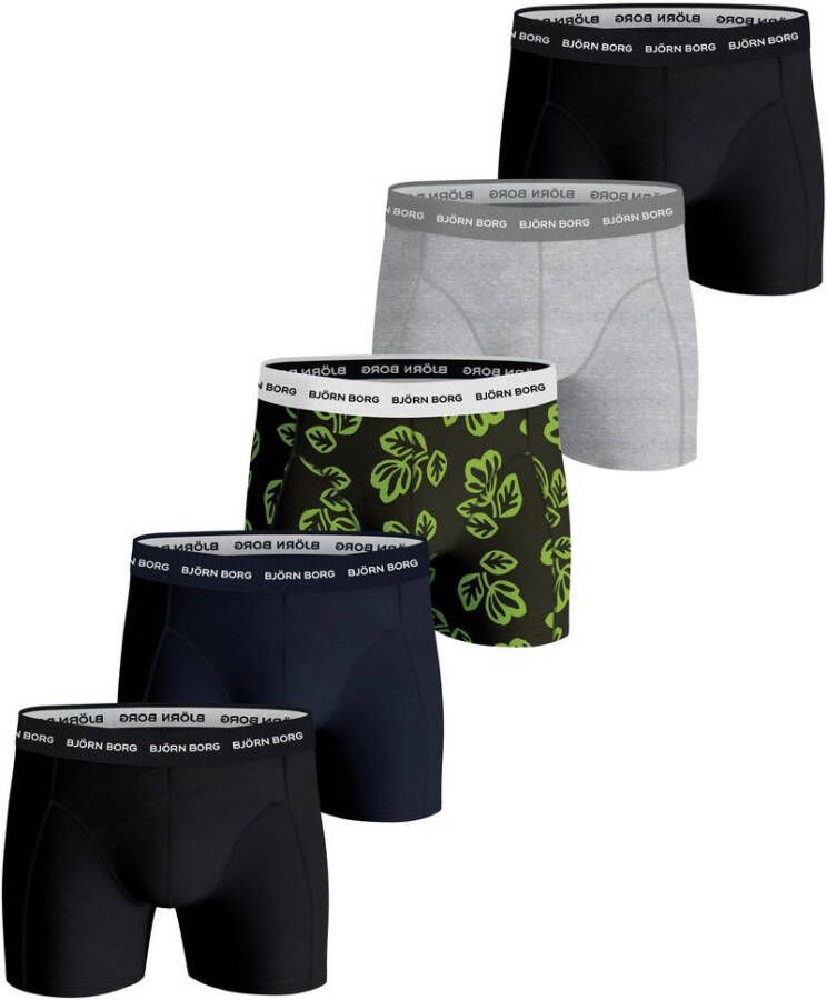 Björn Borg Boxers 5-Pack Multicolour Meerkleurig Heren