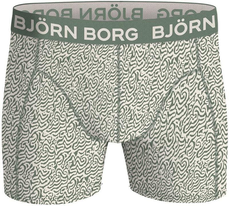 Björn Borg Boxers Cotton Stretch 3-Pack Groen