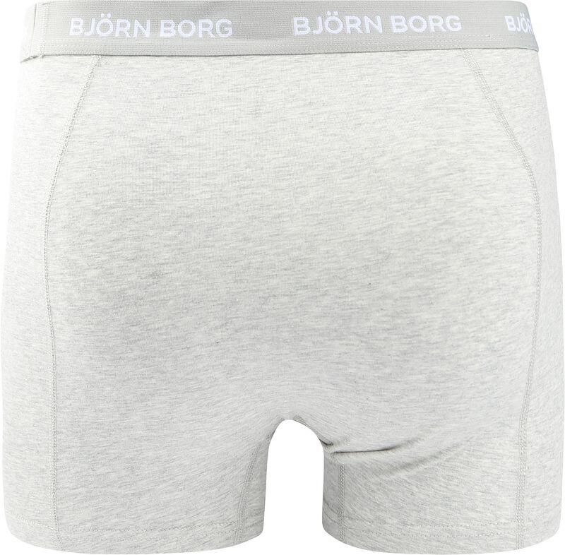 Björn Borg Boxers Cotton Stretch 5-Pack Blauw grijs - Foto 3