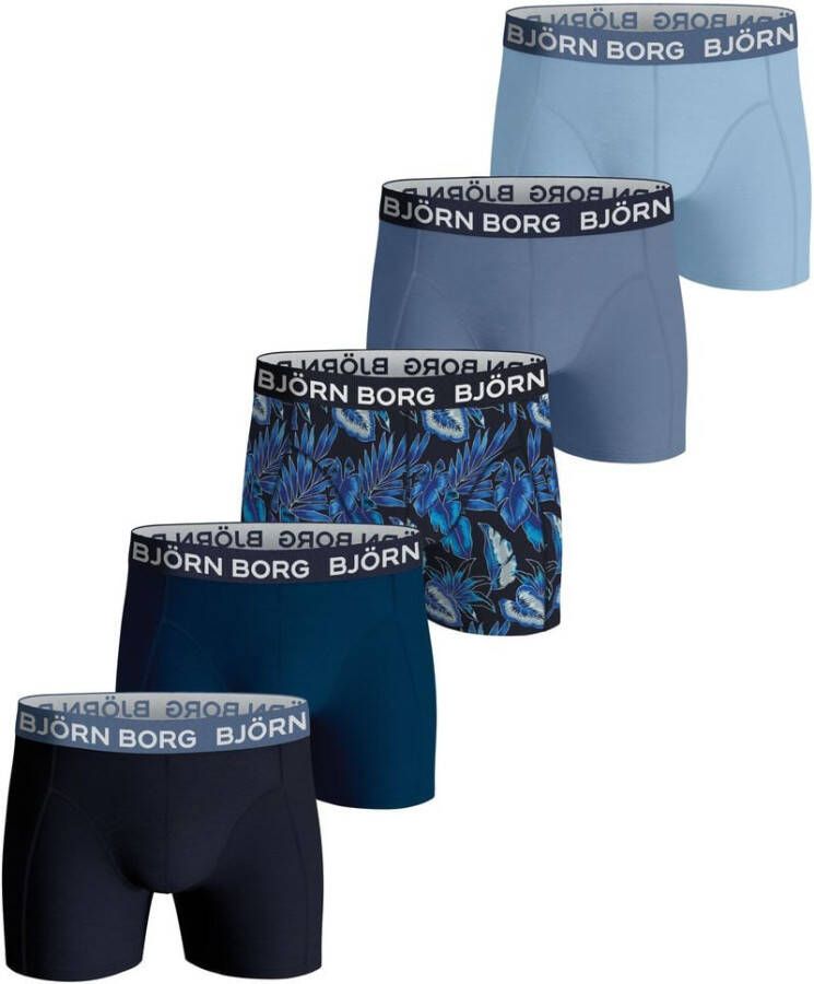 Bjorn Borg Björn Borg Cotton Stretch Boxershorts Heren (5-pack)