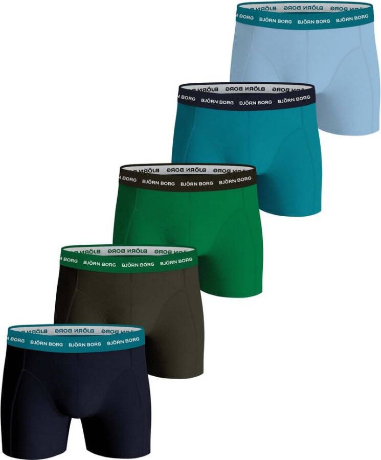 Bjorn Borg Björn Borg Stretch Boxershorts Heren (5-pack)