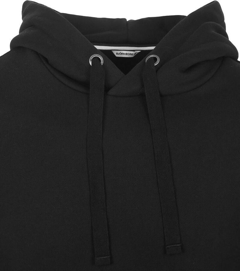 Björn Borg Centrale hoodie Zwart Heren - Foto 3