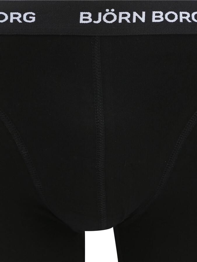 Björn Borg Boxers Cotton Stretch Boxers 3Pack Zwart - Foto 2