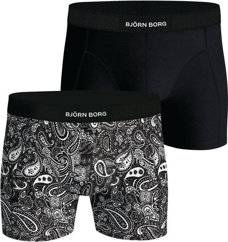 Bjorn Borg Performance Boxers 2-Pack Zwart