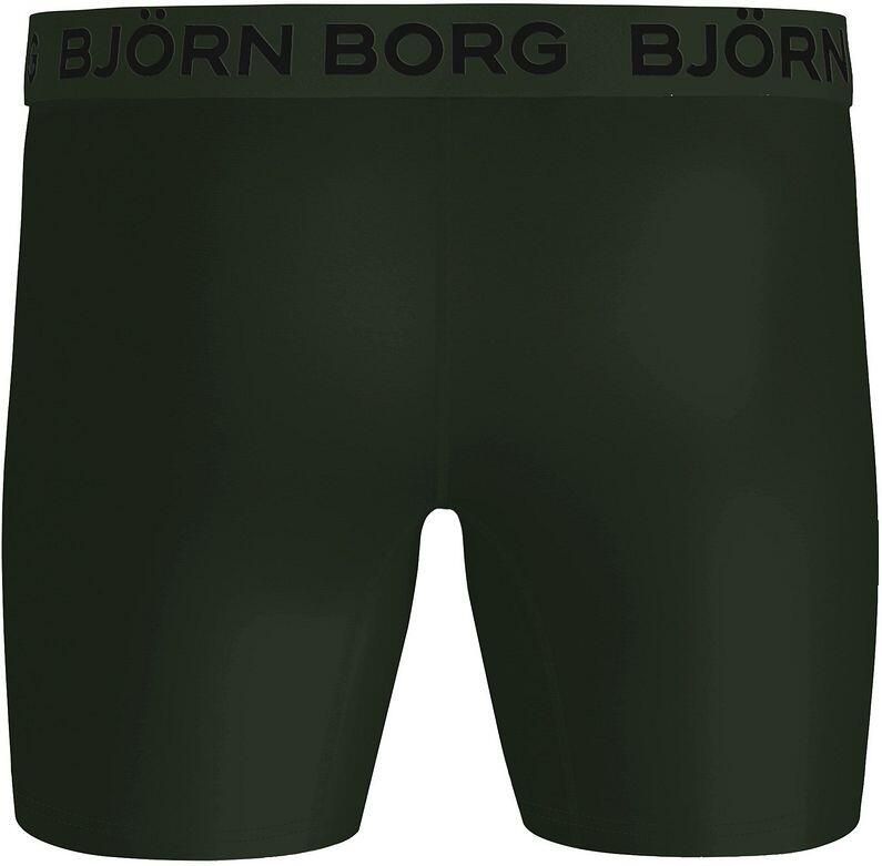 Bjorn Borg Performance Boxers 3-Pack Groen - Foto 4