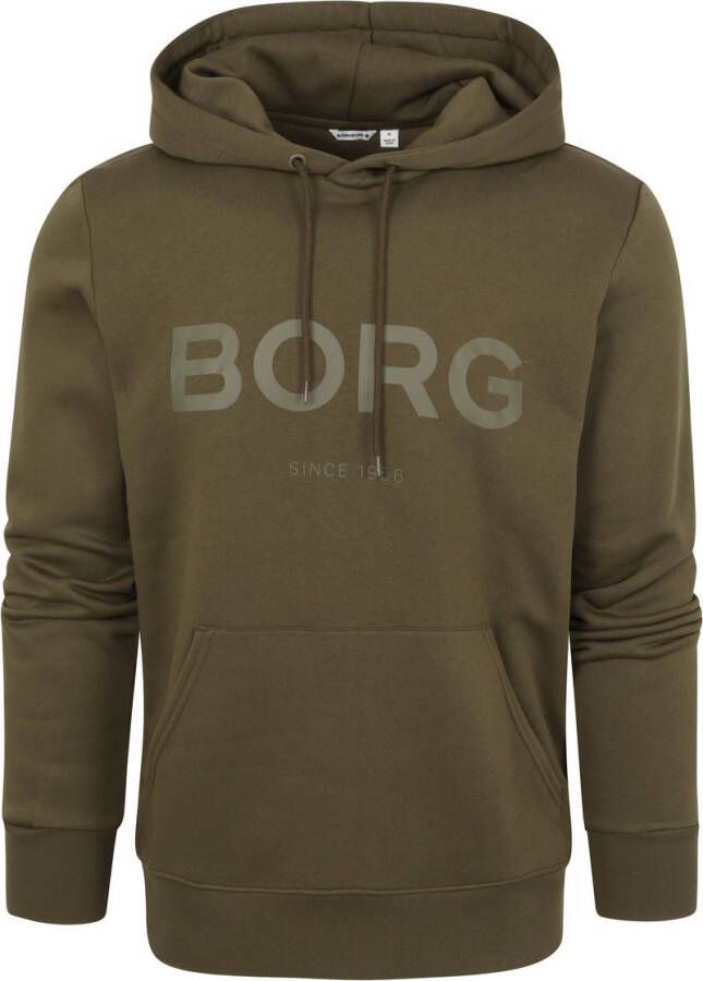 Bjorn Borg Sweater Donkergroen Logo