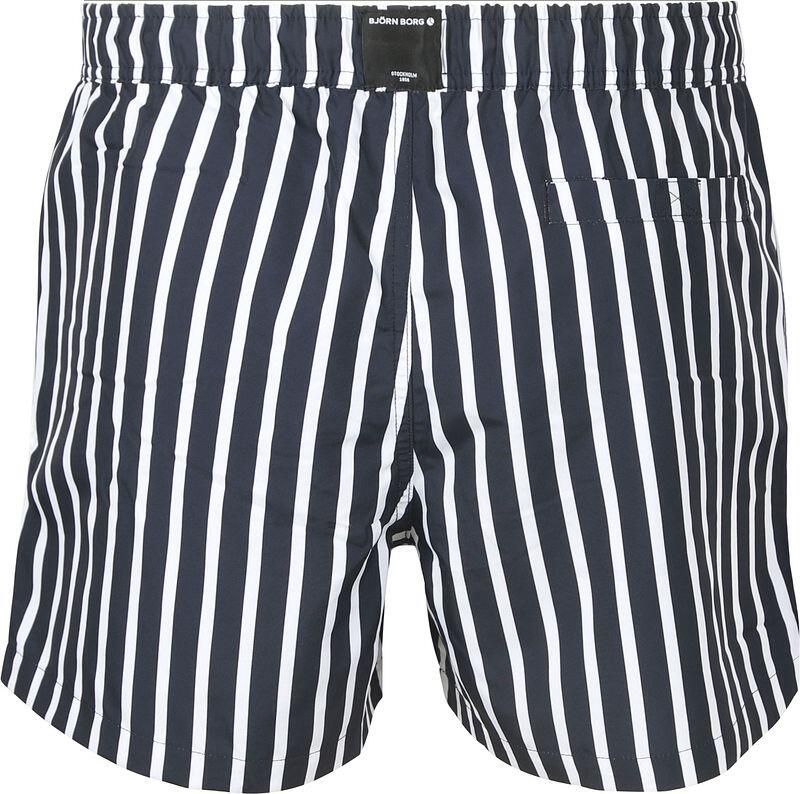 Björn Borg zwemshort donkerblauw wit - Foto 3