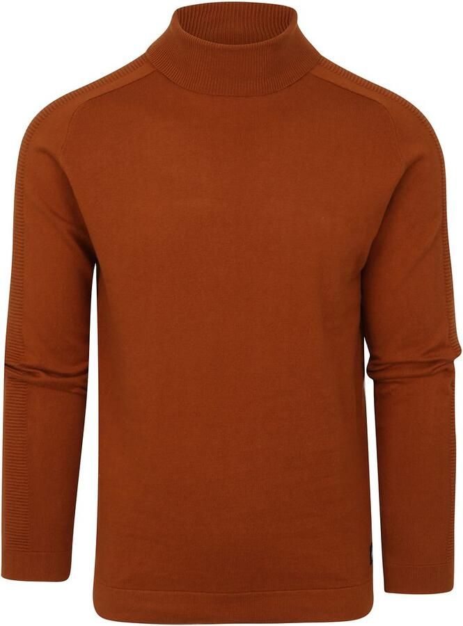 Blue Industry Round-neck Knitwear Rood Heren