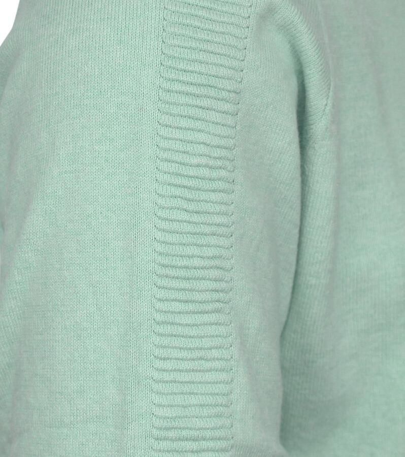 Blue Industry Groene Katoenen Slim Fit Coltrui Green Heren