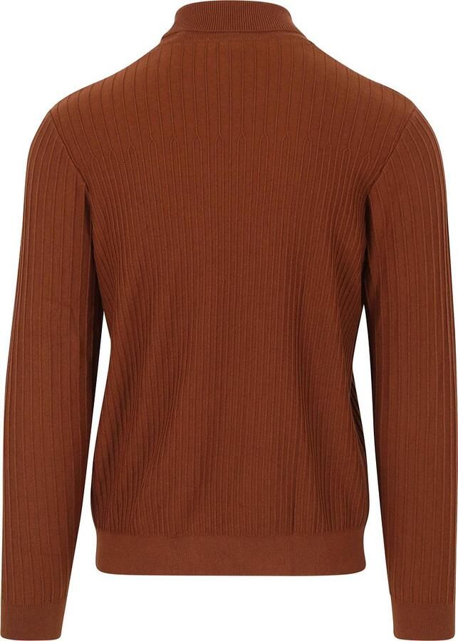 Blue Industry Sweater Coltrui Mix Wol KBIW21 Bruin - Foto 2