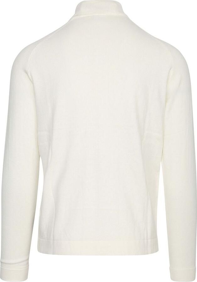 Blue Industry Ecru Katoenen Slim Fit Coltrui Beige Heren