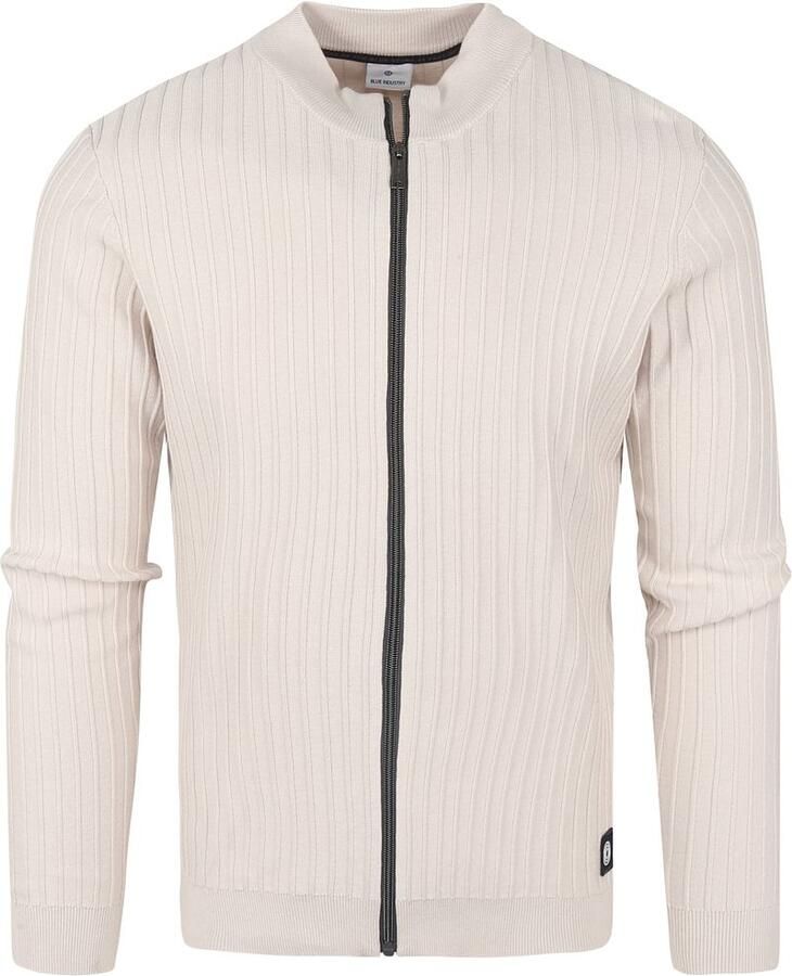 Blue Industry Grijze Zipper
