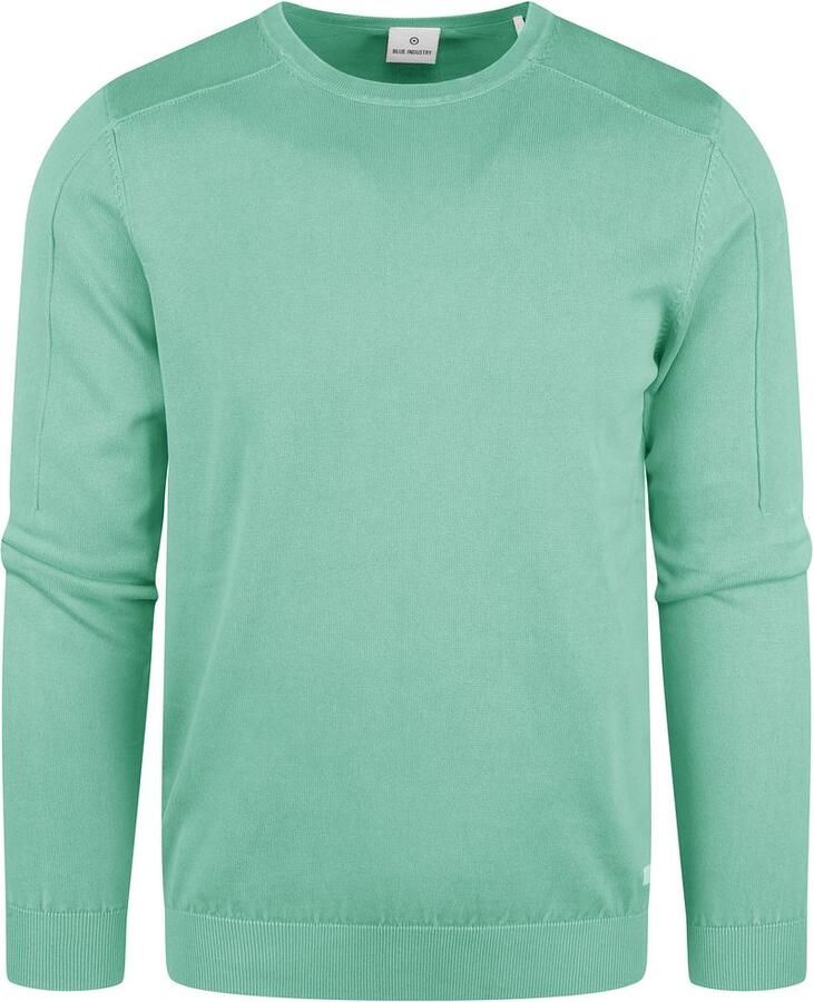 Blue Industry Sweater Groene Puollover - Foto 2