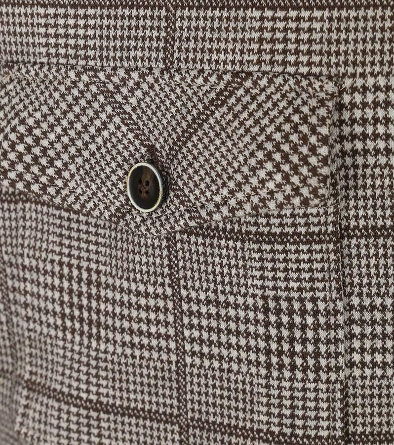 Blue Industry Sweater Overshirt Print Bruin