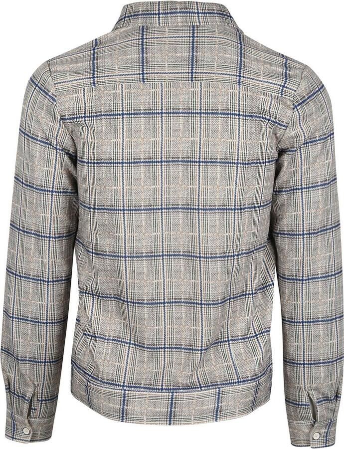 Blue Industry Sweater Overshirt Ruit Beige - Foto 3