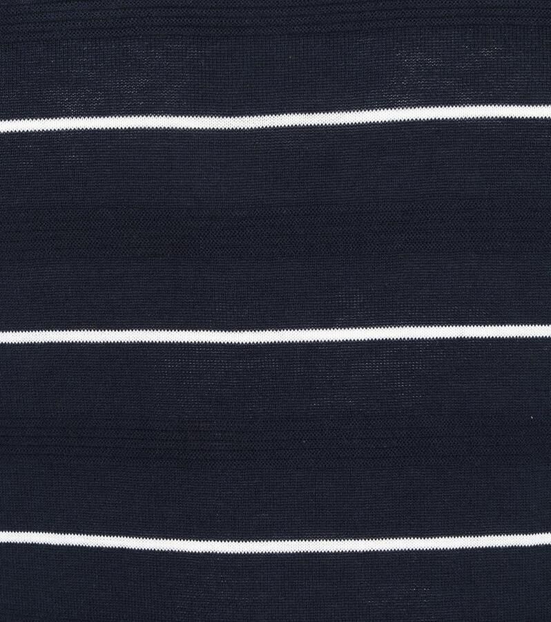 Blue Industry Pullover Stripe Donkerblauw - Foto 2