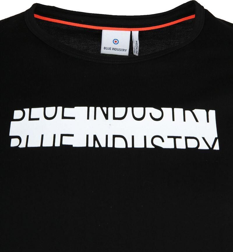 Blue Industry T-shirt Zwart Heren - Foto 2