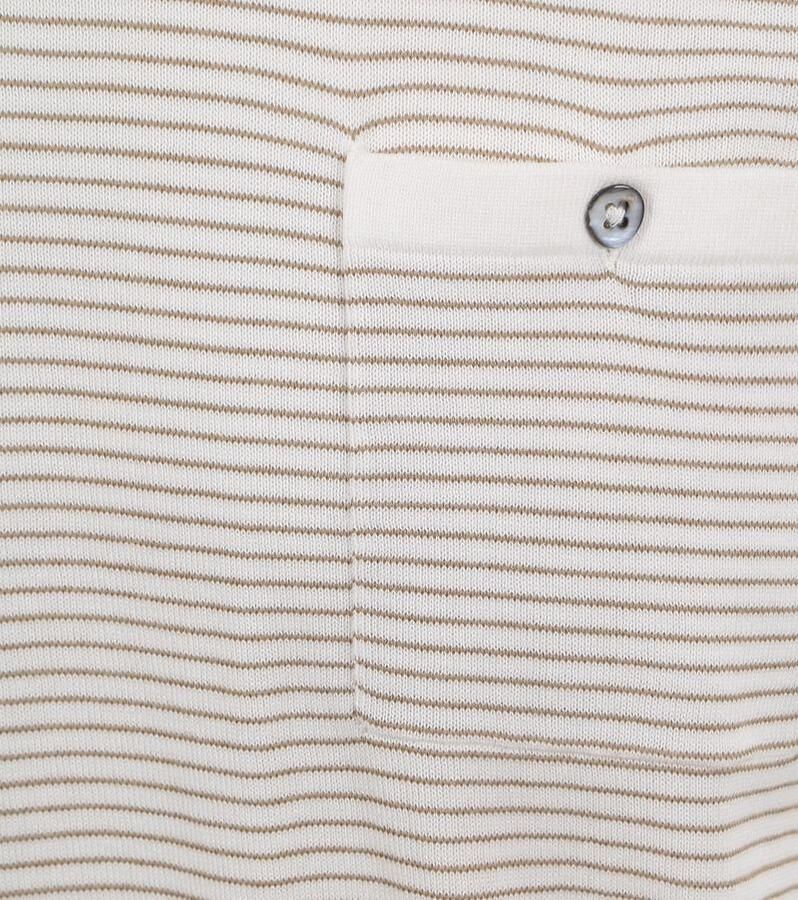 Blue Industry T-shirt T-Shirt Streep Ecru - Foto 2