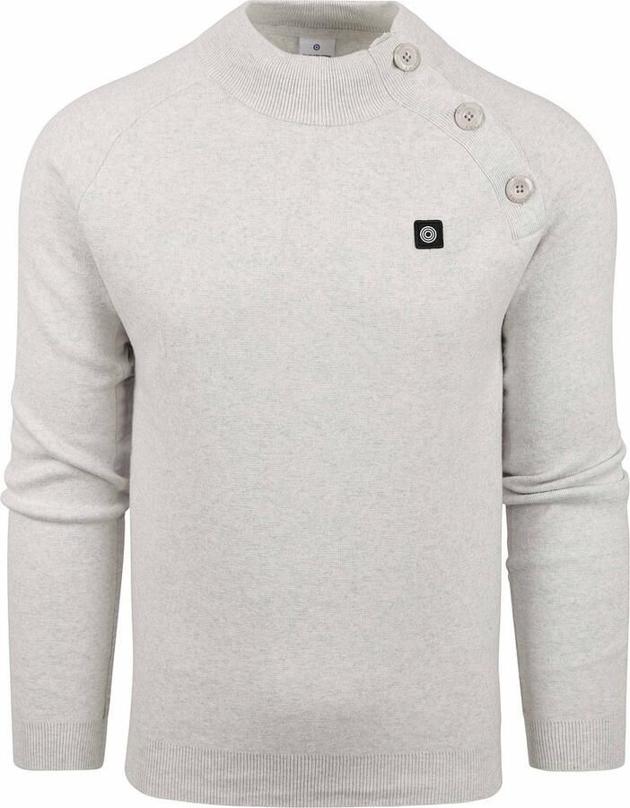 Blue Industry Sweaters Trui Melange grijs - Foto 2