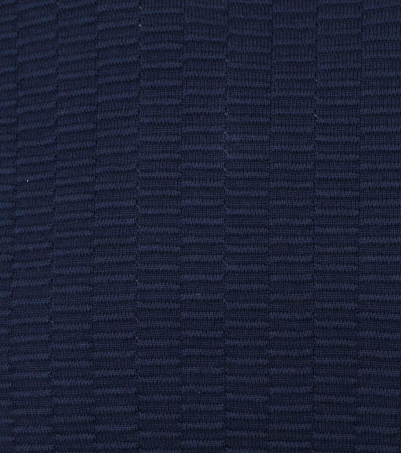 Blue Industry Trui Structuur Donkerblauw - Foto 2