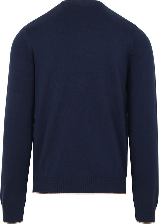 Blue Industry Trui Structuur Donkerblauw - Foto 3