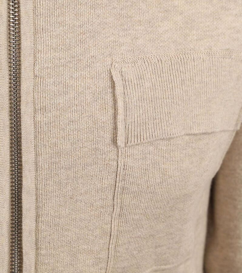Blue Industry Beige Zip-through Sweatshirt Beige Heren