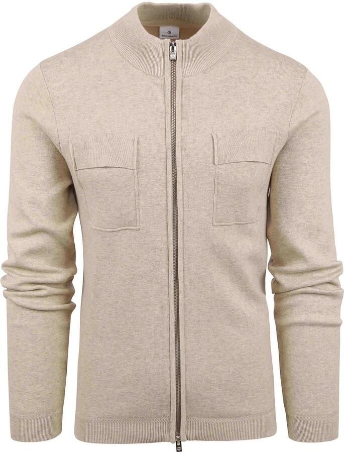 Blue Industry Beige Zip-through Sweatshirt Beige Heren
