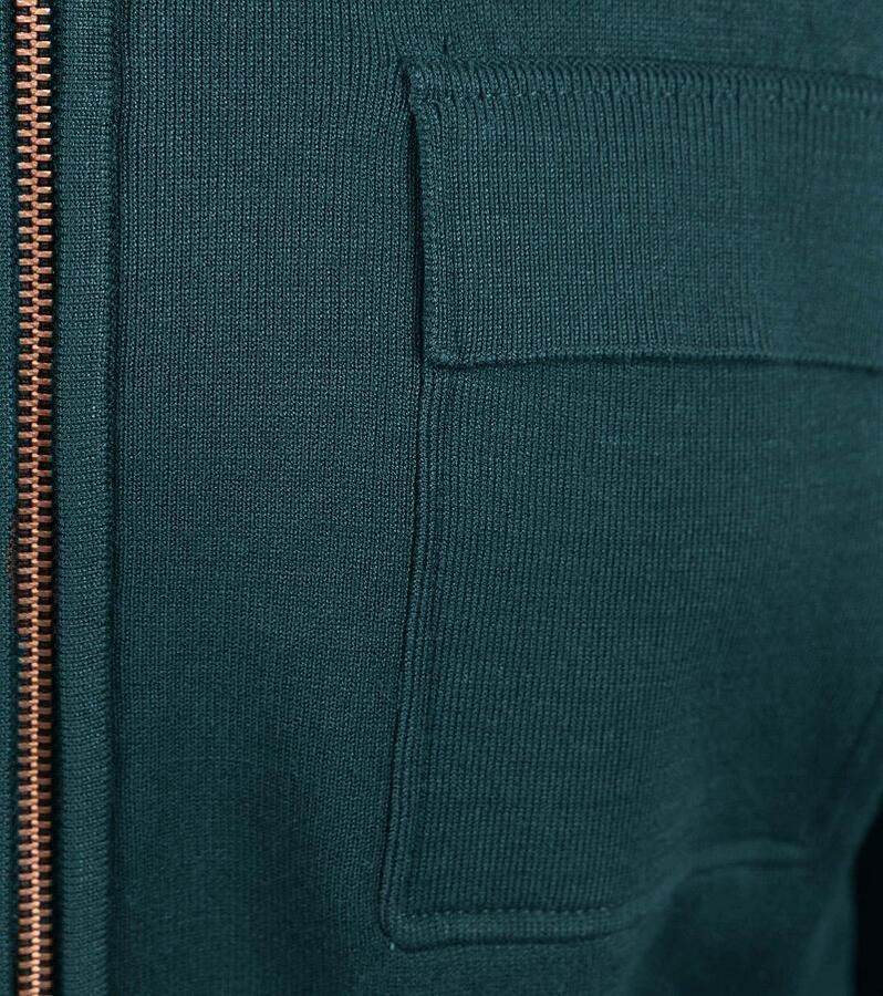 Blue Industry Groene Opstaande Kraag Sweatshirt Green Heren - Foto 2