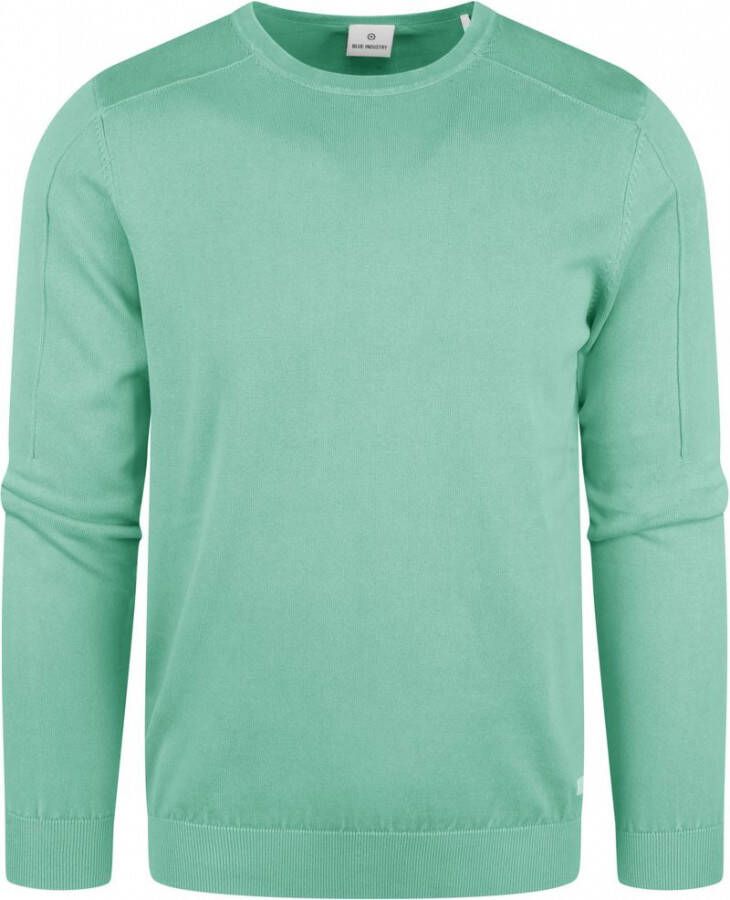 Blue Industry Sweater Groene Puollover