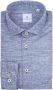 Blue Industry gemêleerd slim fit overhemd lichtblauw - Thumbnail 3