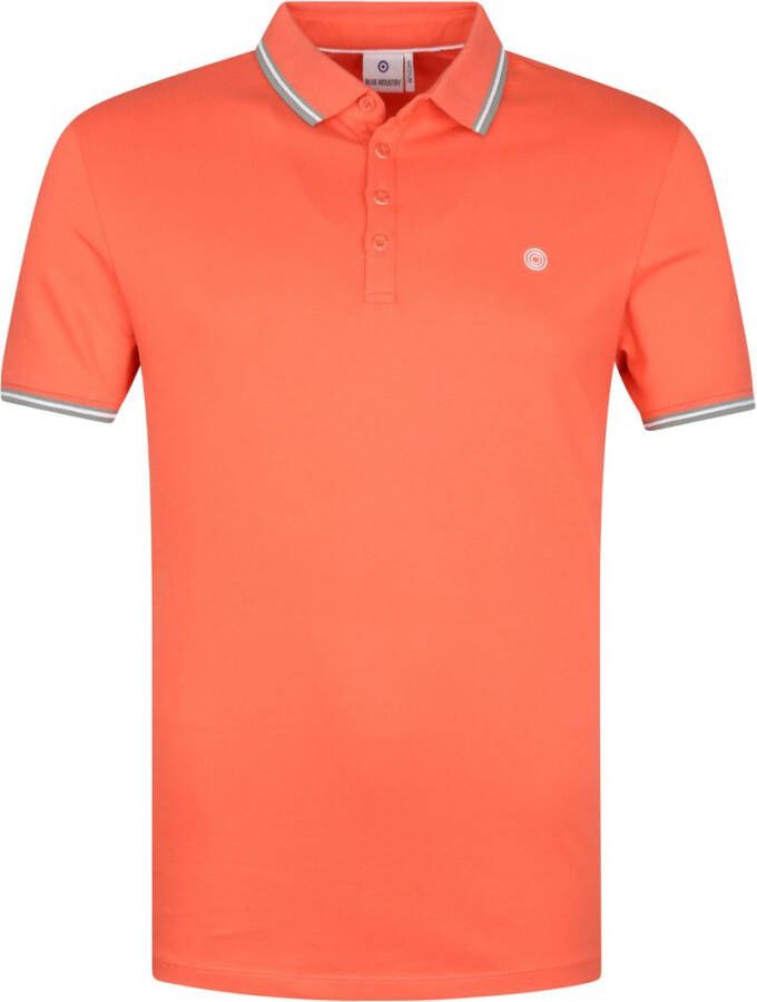 Blue Industry Polo M24 Koraalrood