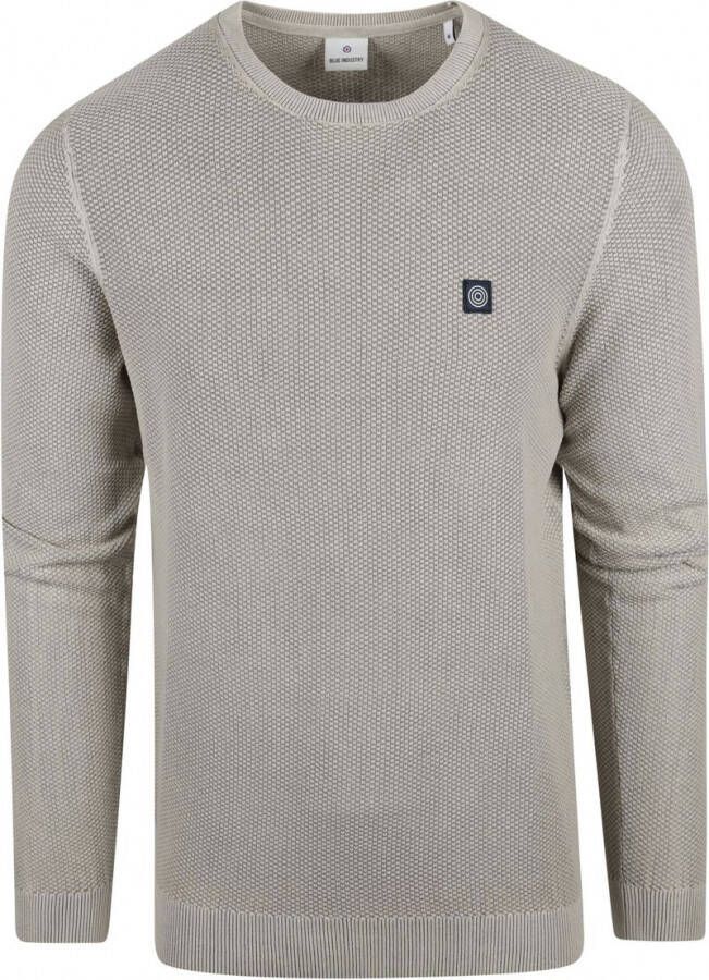 Blue Industry Pullover O-hals Beige