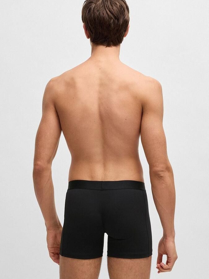 Boss Boxershort met elastische band met logo in een set van 3 stuks model 'ONE' - Foto 7