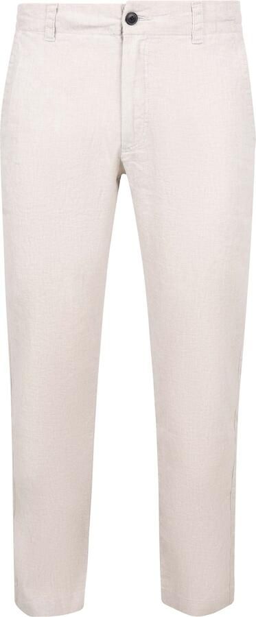 Boss Orange regular fit linnenbroek van linnenmix model 'SANDERSON'