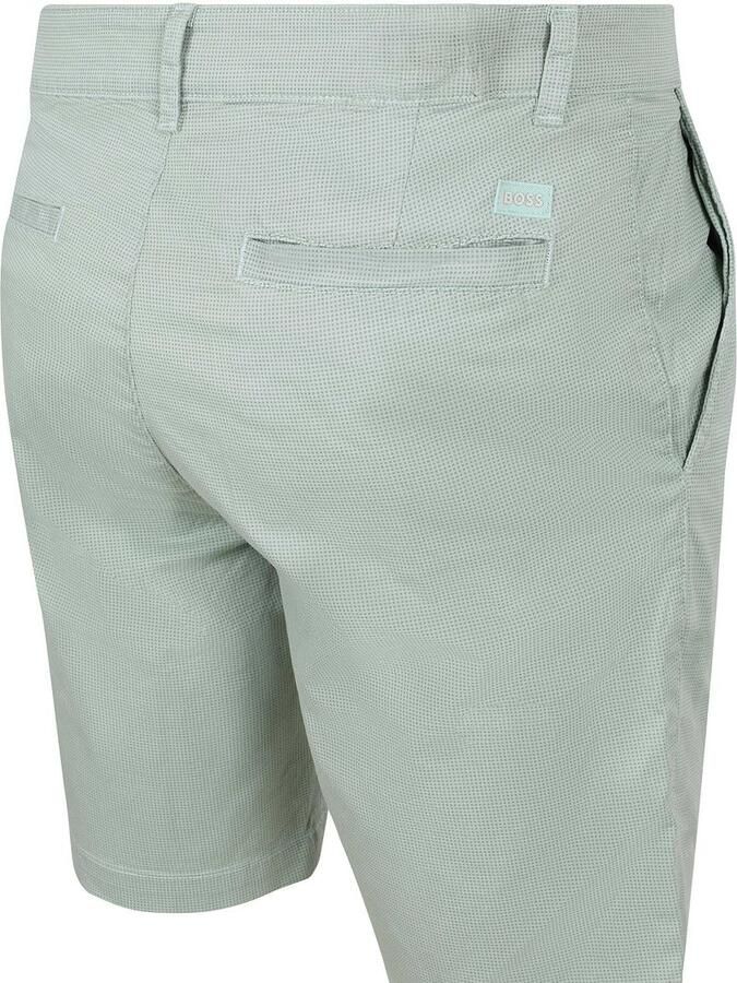Boss Korte Broek Chino Short Slim Aqua - Foto 4