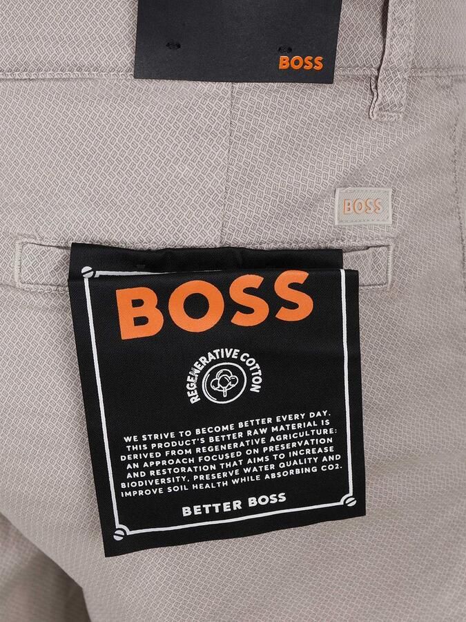 Boss Korte Broek Chino Short Slim Greige - Foto 3