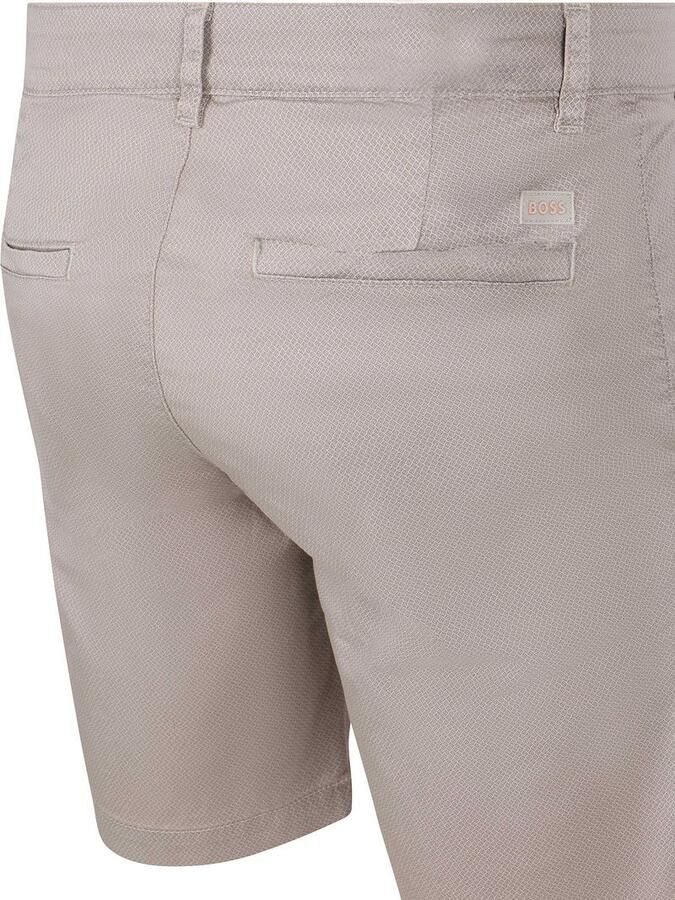 Boss Korte Broek Chino Short Slim Greige - Foto 4