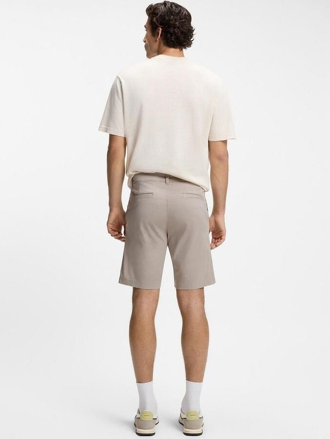 Boss Korte Broek Chino Short Slim Greige - Foto 3