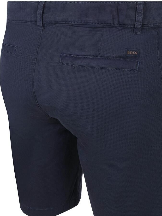 Boss Korte Broek Chino Short Slim Navy - Foto 5