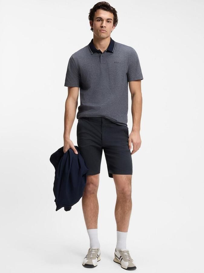 Boss Korte Broek Chino Short Slim Navy - Foto 3