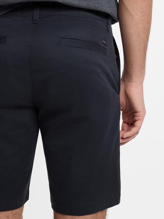 Boss Korte Broek Chino Short Slim Navy - Foto 4