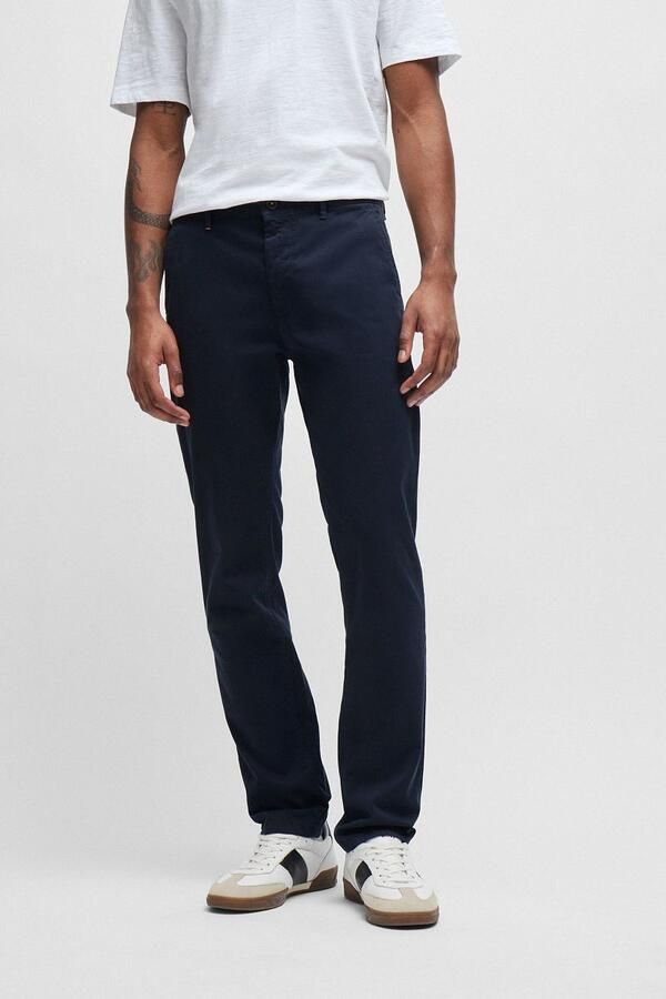 Boss Chino Slim Navy - Foto 3