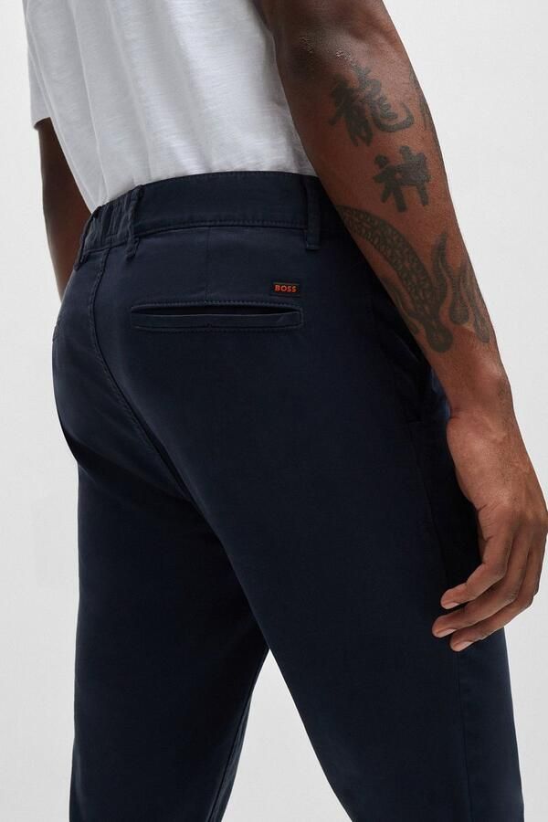 Boss Chino Slim Navy - Foto 5