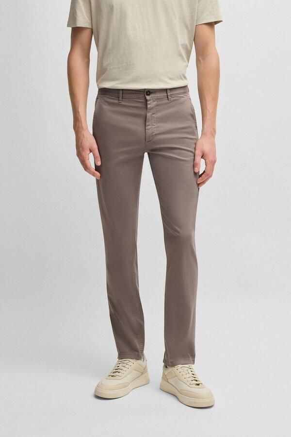 Boss Chino Slim Taupe - Foto 3
