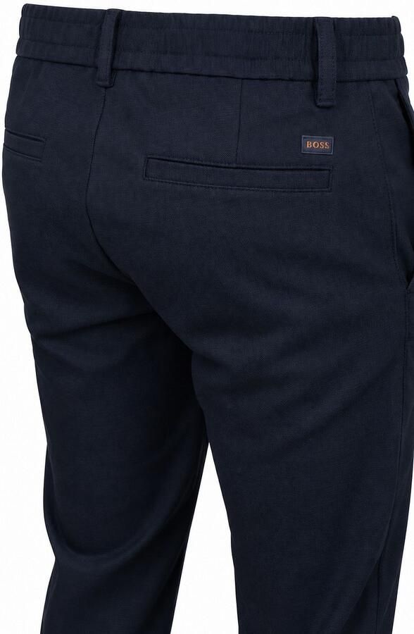 Boss Orange tapered fit chino met tunnelkoord - Foto 4
